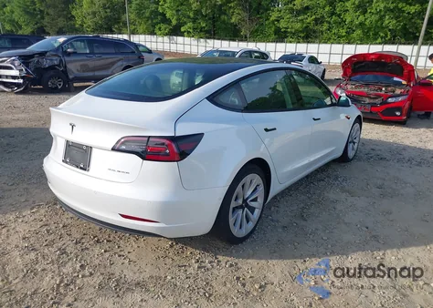2022 Tesla Model 3 Long Range Dual Motor All-Wheel Drive из США, поврежденный, VIN 5YJ3E1EB9NF321073